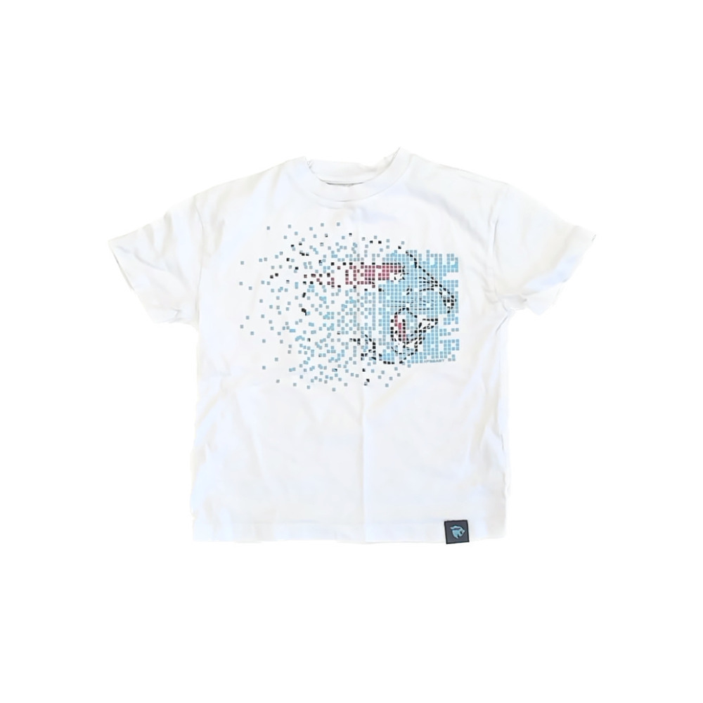 Mr. Beast Boys White T-Shirt size: 6 Years